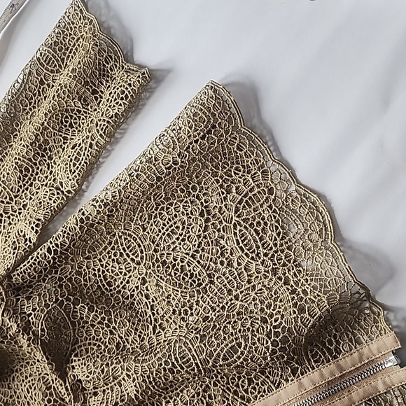 TODAY⚡️NWT Elie Tahari Lace Utility Jacket sz S - Picture 9 of 10